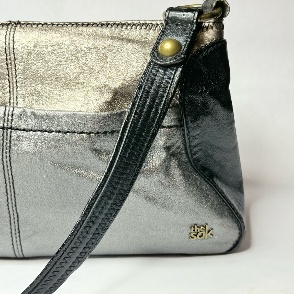 The Sak Silver and Black Women's Y2K Style Bag